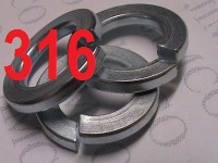 Marine Grade 316 Metric Stainless Steel Spring Washers