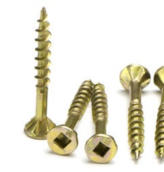 Zinc Plated Square Drive Chipboard Screws